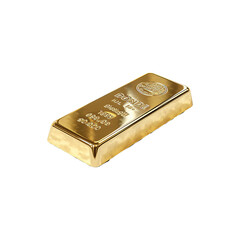 Gold bar realistic PNG