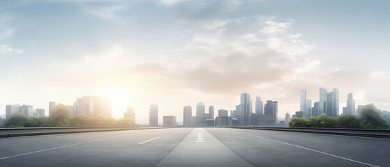 Sunrise Gateway to the Modern Metropolis