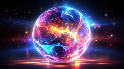 Abstract magic sphere