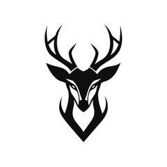 Deer head vector illustration 