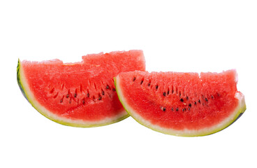 watermelon isolated on white or transparent background