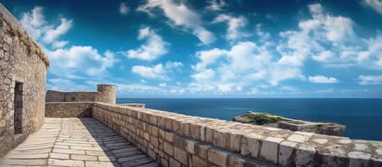 ancient fortress to the boundless sea