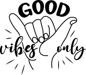 Lettering about surfing. Interesting and cool inscription. Palm illustration vector