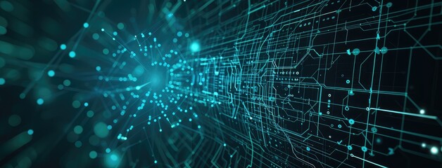 High-Speed Data Network in Cyberspace Visualization
