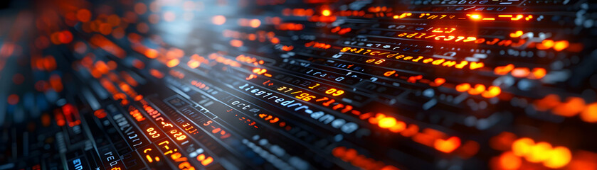 Photo Realistic Programming System and Coding Branch Icon on Gray Background with Space for Text and Icons | Versatile Concept for Conveying Coding Branches, Version Control, and P