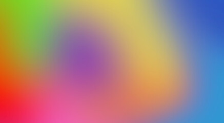 Holographic gradient blur background. Pastel fluid neon hologram shimmer color rainbow texture