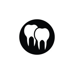 Obraz premium tooth vector type icon