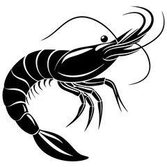 shrimp-silhouette-sea-animal--vector-sketch-illust