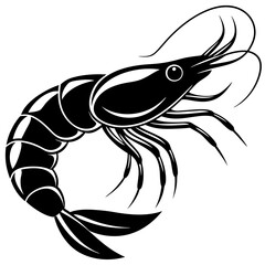 shrimp-silhouette-sea-animal--vector-sketch-illust