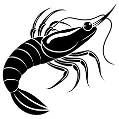 shrimp-silhouette-sea-animal--vector-sketch-illust