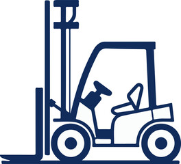지게차 일러스트