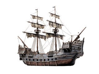 Fototapeta premium a model of a ship