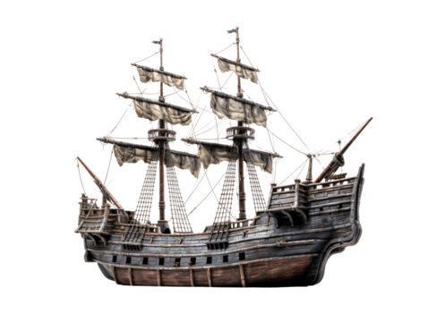 a model of a ship