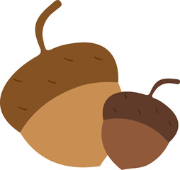 도토리 일러스트