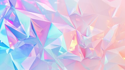 Obraz premium Pastel Colored Geometric Abstract Background