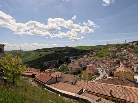 The village of Monfalcone Val Fortore, Italy.