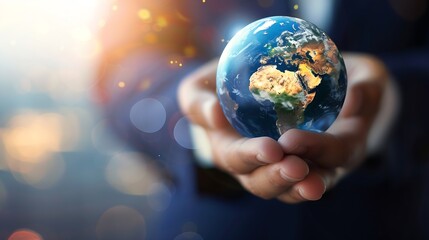 Business person master global marketing and finance with insights Navigate the complexities of global markets enhancing strategies and marketing reach Success in global finance and mar : Generative AI