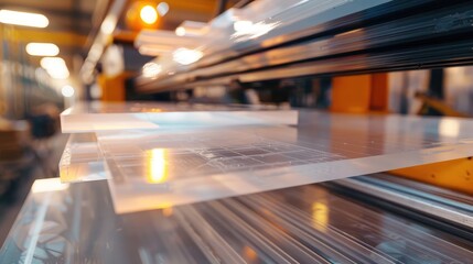 Manufacturing Industrial Plastic Sheets Process