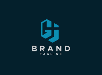 Introducing the Gi Letter Building Logo Design, this logo used for g logos, ig letters, i buildings, home, real estate, text,  construction, property, corporate, gi unique company logos