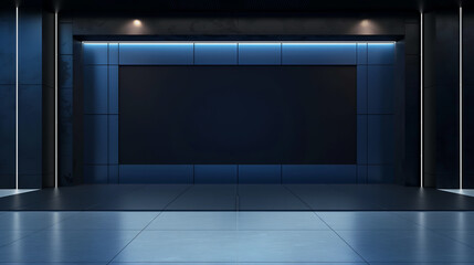 Television studio, virtual studio set. ideal for green screen compositing