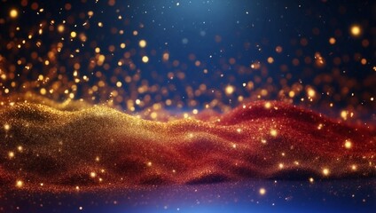 Fototapeta premium Glowing Grainy Gradient Background Orange Red Soft Background For Banner HD