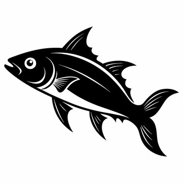 recommend clip art: fish silhouette vector illustration