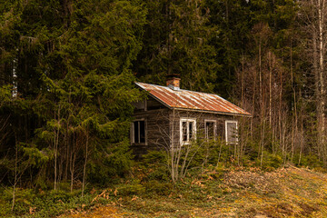 wooden house