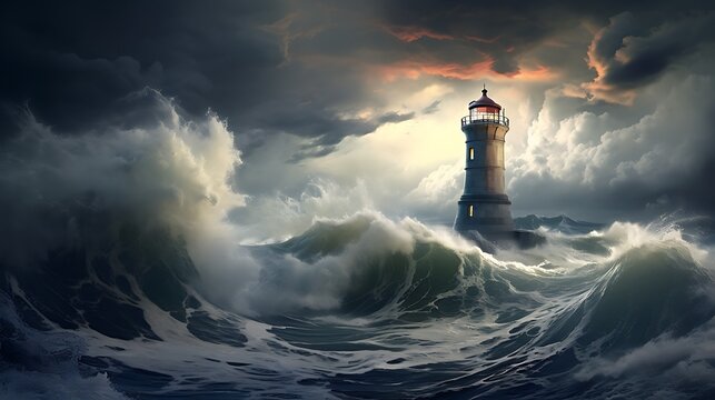 businessman on the sky - Powered by Adobe