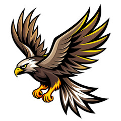 eagle in flight