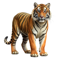 Tiger on transparent background, Tiger illustration, Tiger png file, Tiger Transparent background, Tiger png illustration