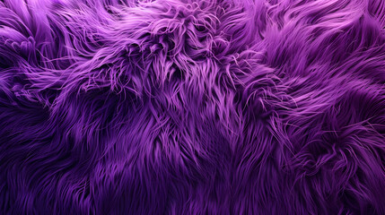 Obraz premium Soft fur with bright purple colour design background