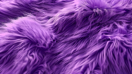 Obraz premium Soft fur with bright purple colour design background