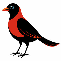 Beautiful Bird vector artwork illustration svg