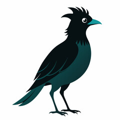 Beautiful Bird vector artwork illustration svg