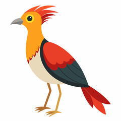 Beautiful Bird vector artwork illustration svg