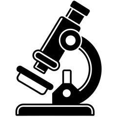illustration of microscope