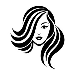 woman with design hair