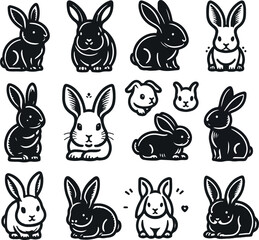 set of rabbits