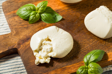Organic Creamy White Burrata Cheese
