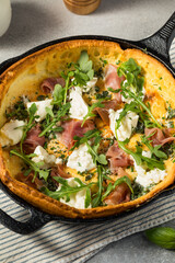 Healthy Homemade Savory Dutch Baby Pancake