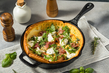 Healthy Homemade Savory Dutch Baby Pancake