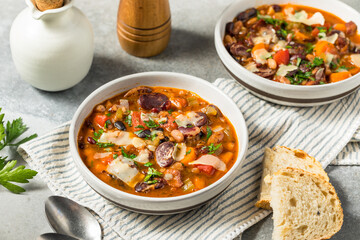 Healthy Homemade 15 Bean soup