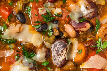 Healthy Homemade 15 Bean soup