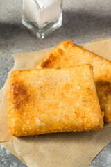 Chicago Style Pizza Puff Pocket