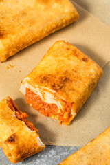 Chicago Style Pizza Puff Pocket