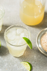 Boozy Smoked Mezcal Margarita
