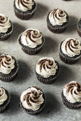 Baked Cookies and Cream Cupcakes