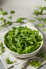 Organic Raw Green Arugula Rocket