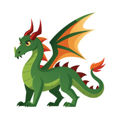 green dragon cartoon