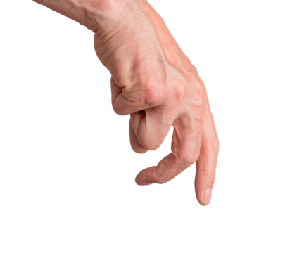 Finger walking gesture, step by step journey. Two way sign, isolated. Success symbol, growth and progress. Climb staircase concept, forward movement. Human effort, guidance in, transparent cutout PNG